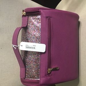 NWT Sparkly Purple Lunch Bag Purse!